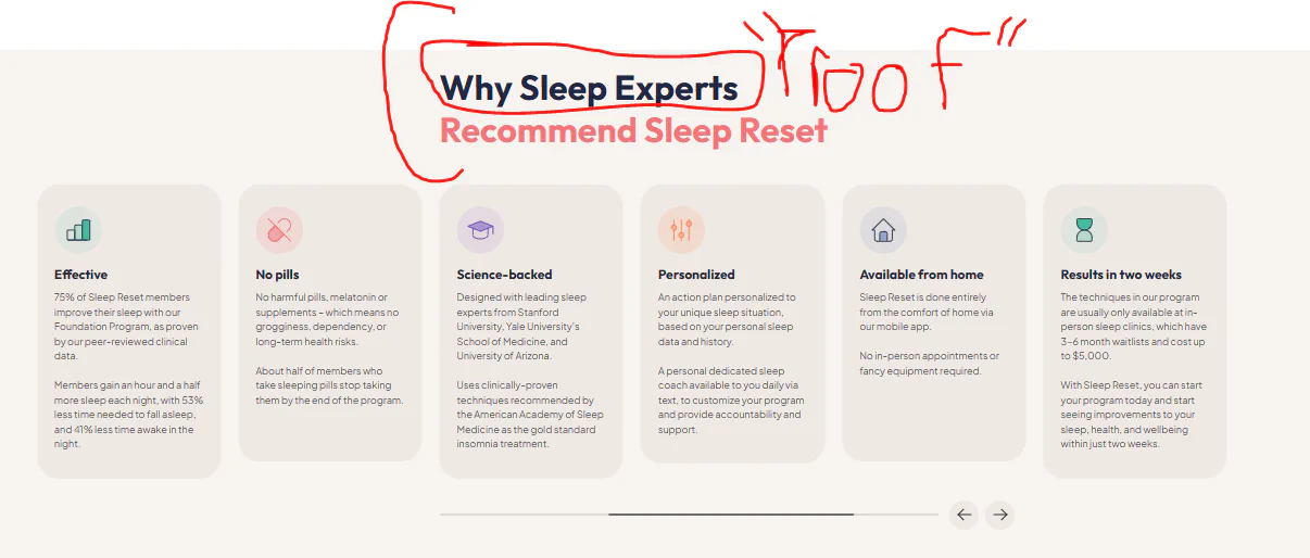 Proof Sleep Reset works Sleep Reset